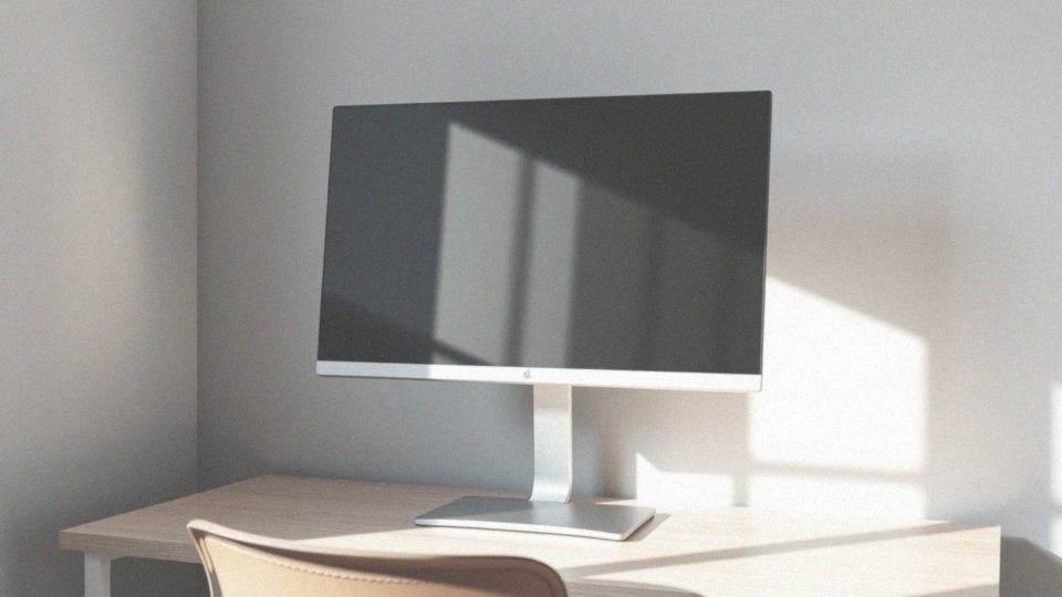Jakie są minimalne wymagania BHP dla monitorów ekranowych?