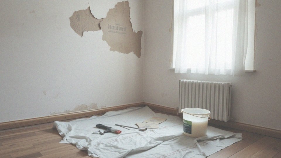 Jak usunąć stare tapety przed aplikacją nowego kleju?