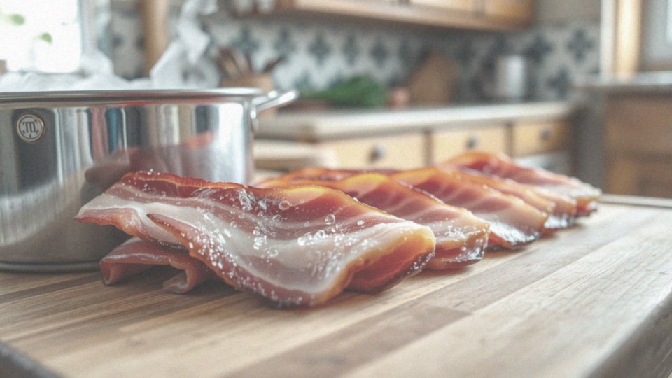 Jak parzenie boczku wpływa na jego smak i aromat?
