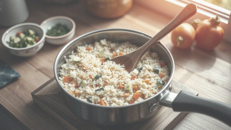 Szybkie risotto z warzywami – przepis krok po kroku